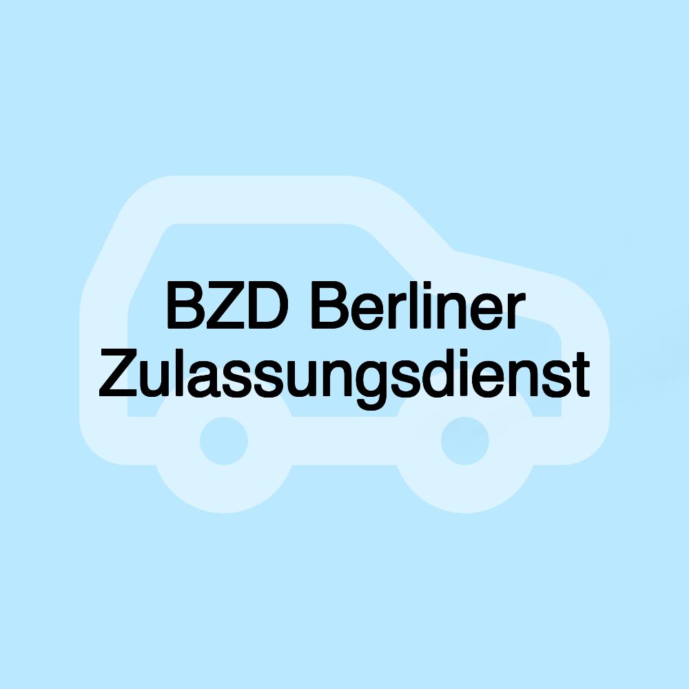 BZD Berliner Zulassungsdienst