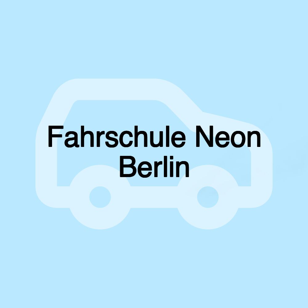 Fahrschule Neon Berlin