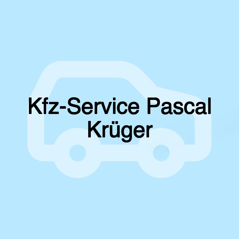Kfz-Service Pascal Krüger