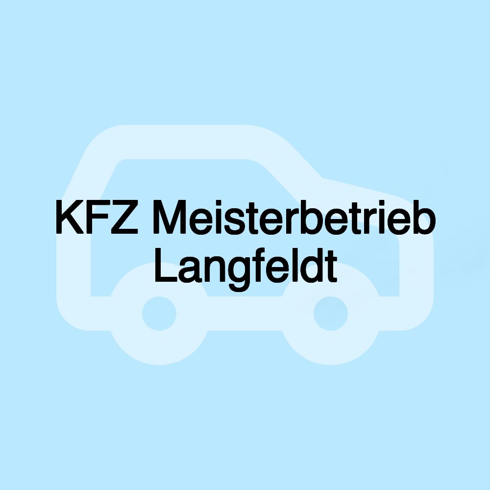 KFZ Meisterbetrieb Langfeldt