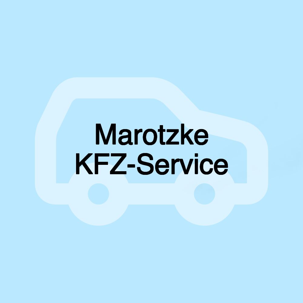 Marotzke KFZ-Service