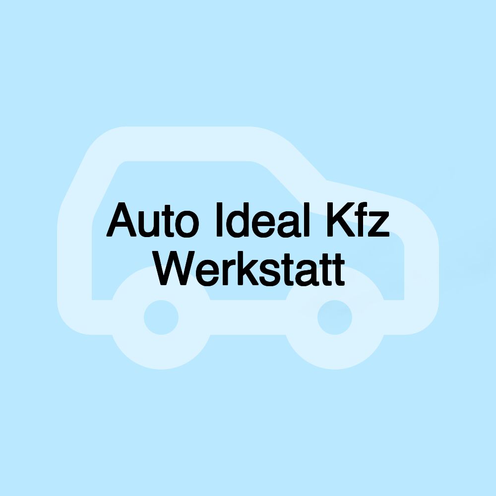 Auto Ideal Kfz Werkstatt