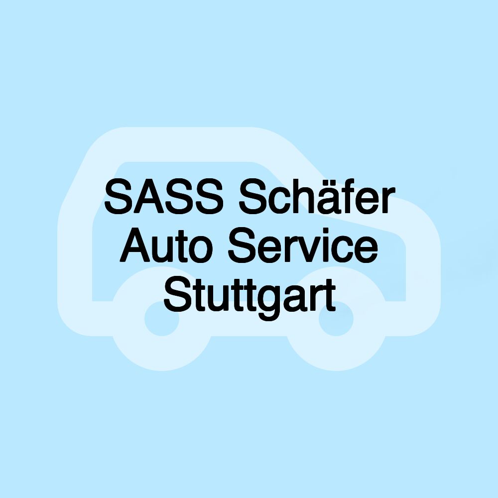 SASS Schäfer Auto Service Stuttgart