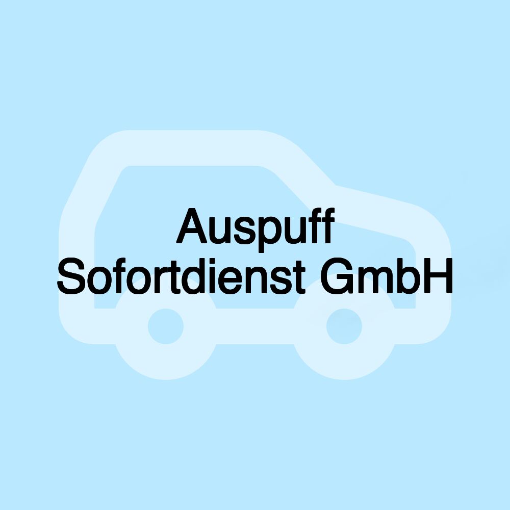 Auspuff Sofortdienst GmbH