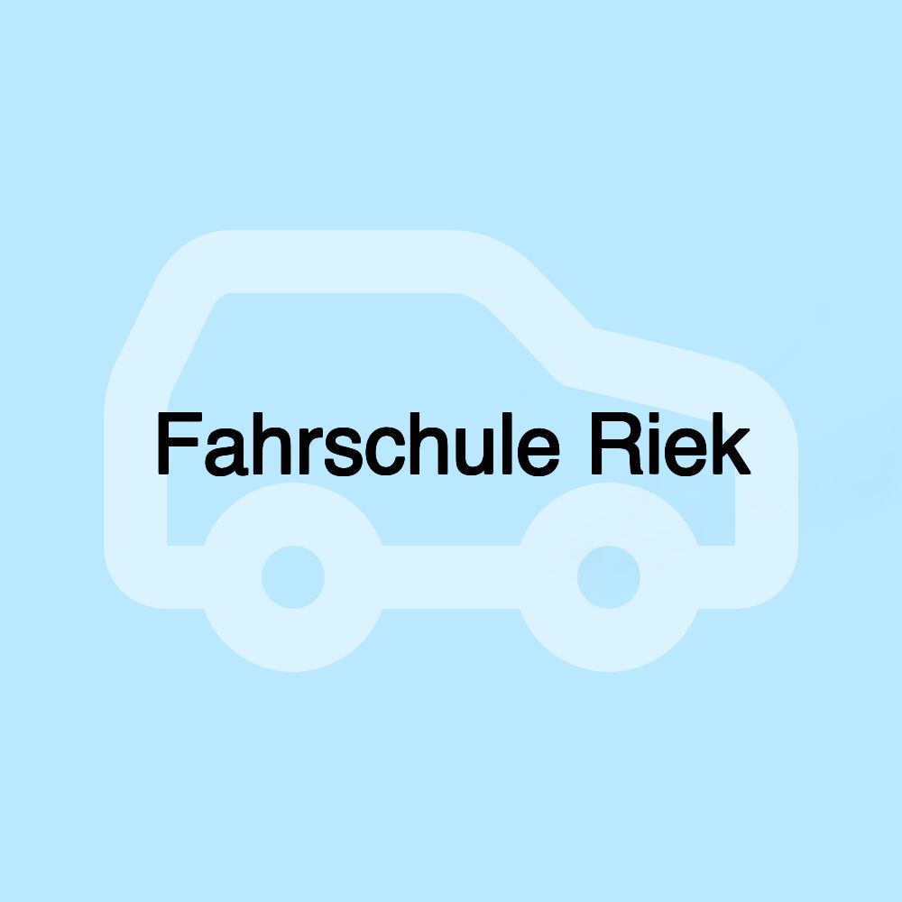 Fahrschule Riek Fahrschule Riek