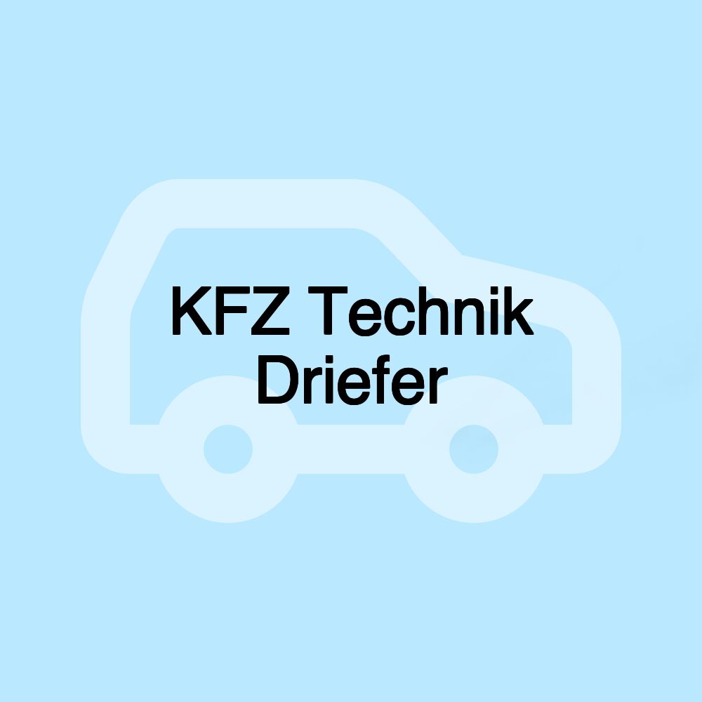 KFZ Technik Driefer