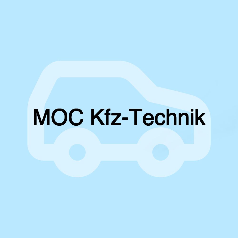 MOC Kfz-Technik MOC Kfz-Technik