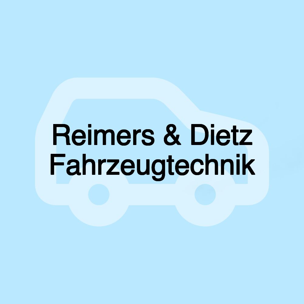 Reimers & Dietz Fahrzeugtechnik Reimers & Dietz Fahrzeugtechnik