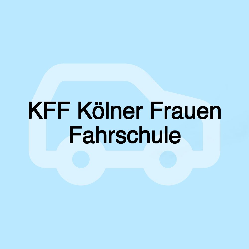 KFF Kölner Frauen Fahrschule