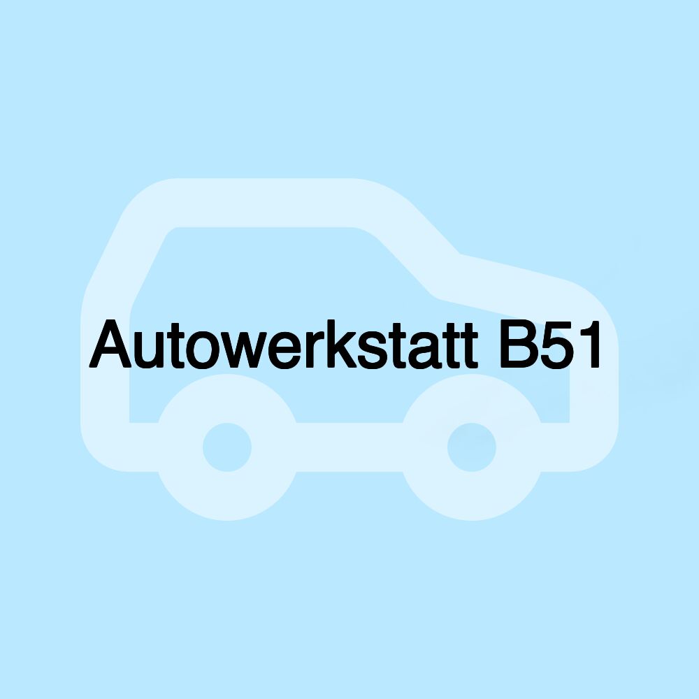 Autowerkstatt B51