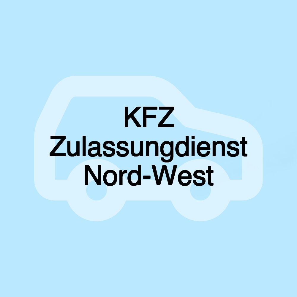 KFZ Zulassungdienst Nord-West
