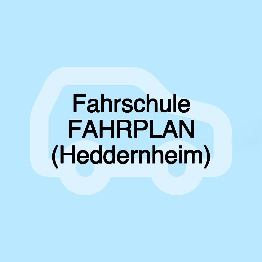 Fahrschule FAHRPLAN (Heddernheim)