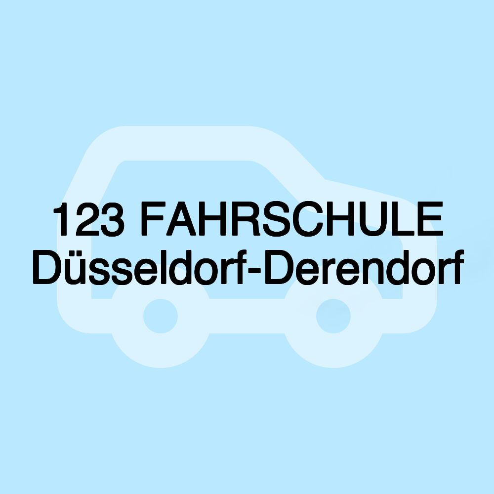 123 FAHRSCHULE Düsseldorf-Derendorf