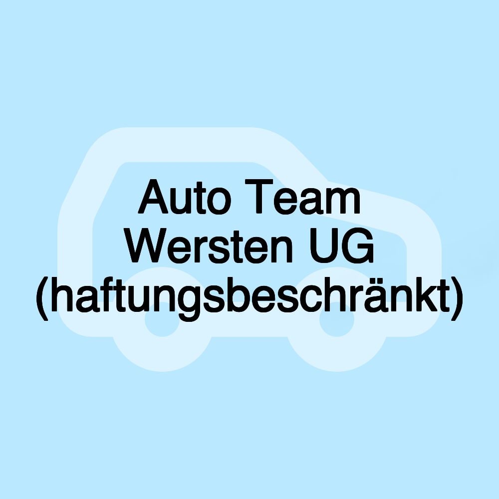 Auto Team Wersten UG (haftungsbeschränkt) Auto Team Wersten UG (haftungsbeschränkt)