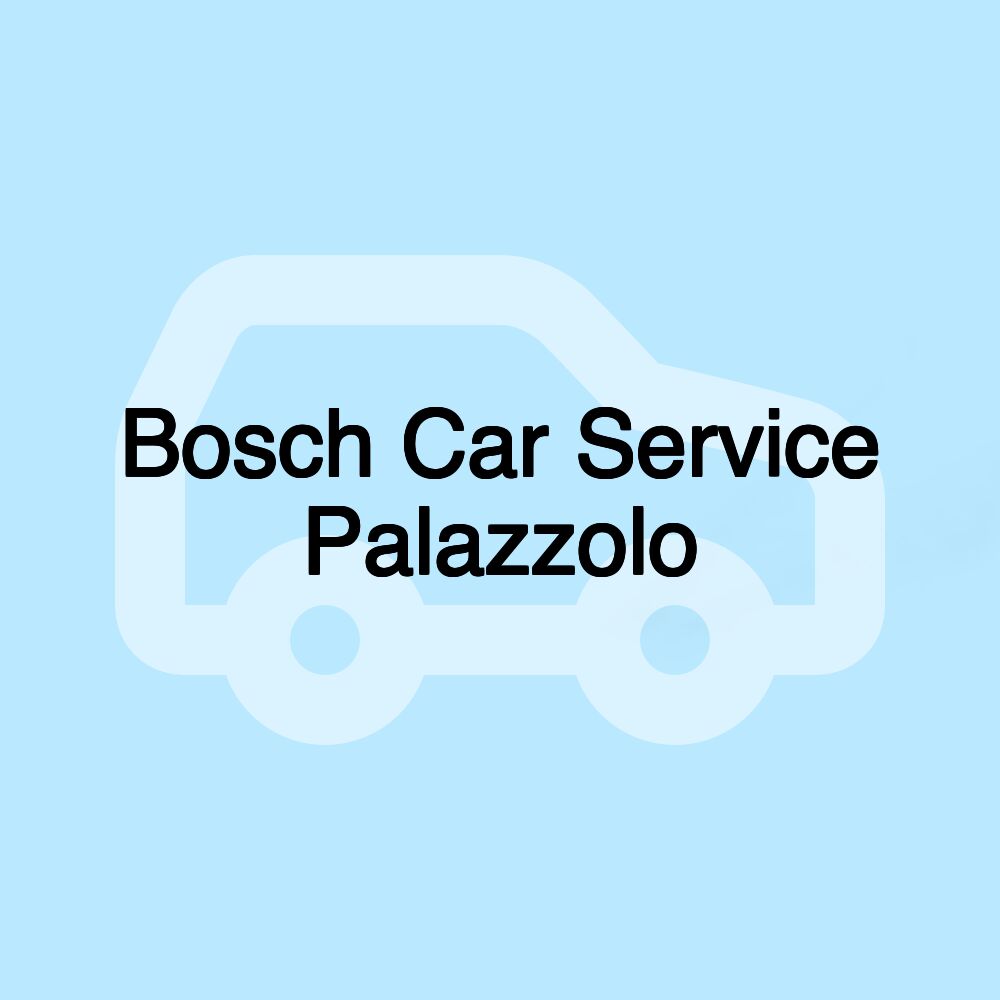 Bosch Car Service Palazzolo