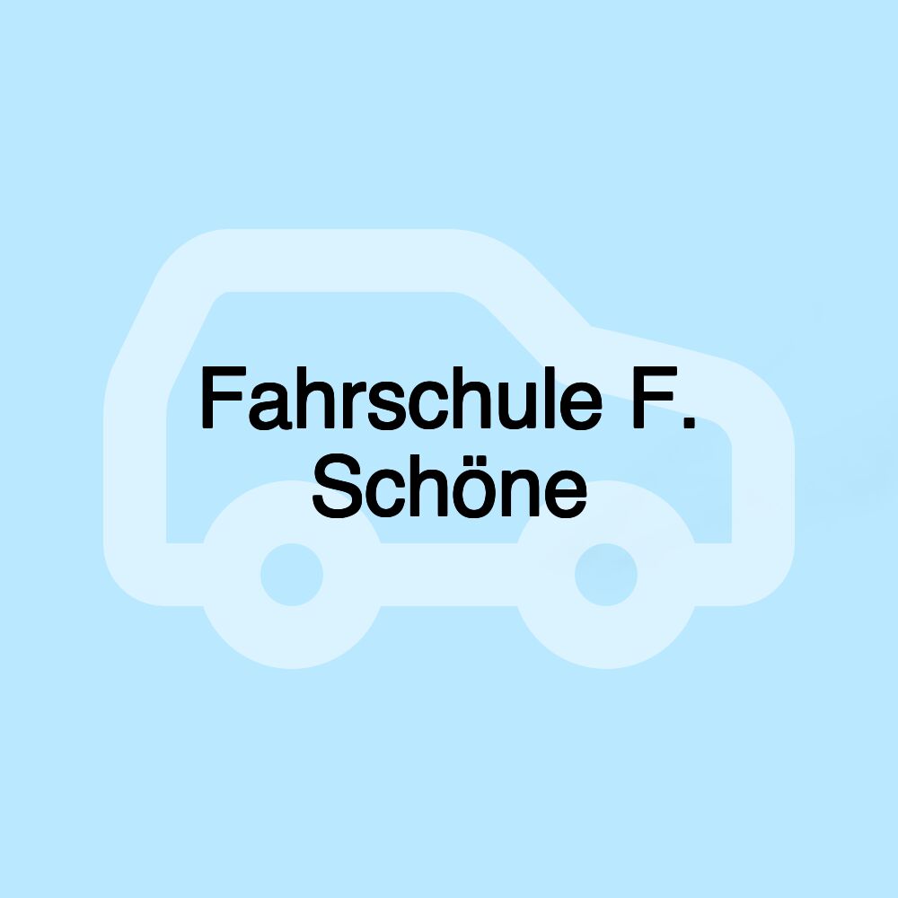 Fahrschule F. Schöne