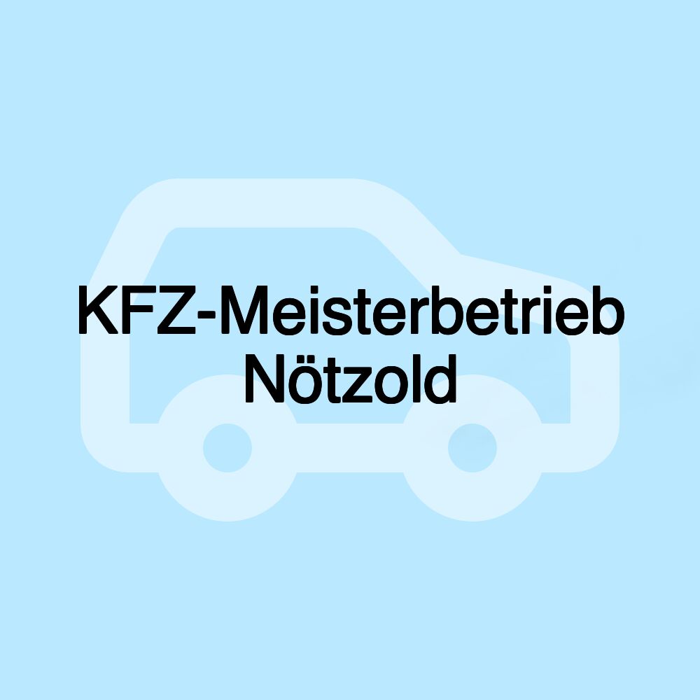 KFZ-Meisterbetrieb Nötzold