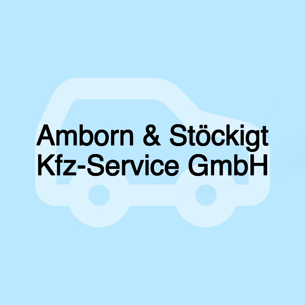 Amborn & Stöckigt Kfz-Service GmbH Amborn & Stöckigt Kfz-Service GmbH