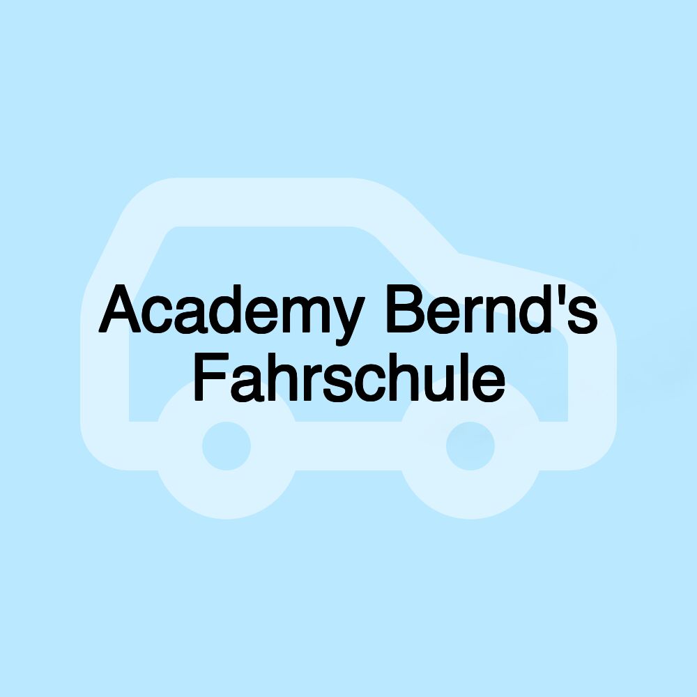 Academy Bernd's Fahrschule
