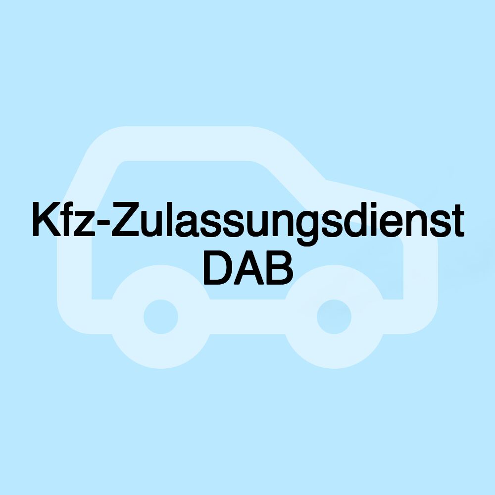 Kfz-Zulassungsdienst DAB