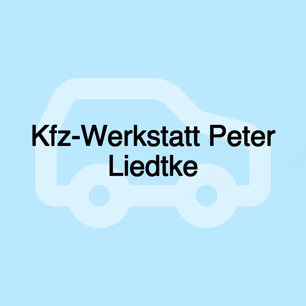 Kfz-Werkstatt Peter Liedtke