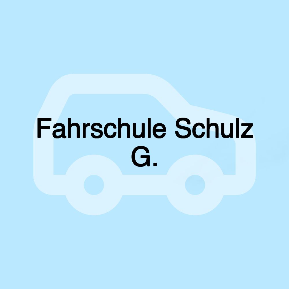Fahrschule Schulz G.