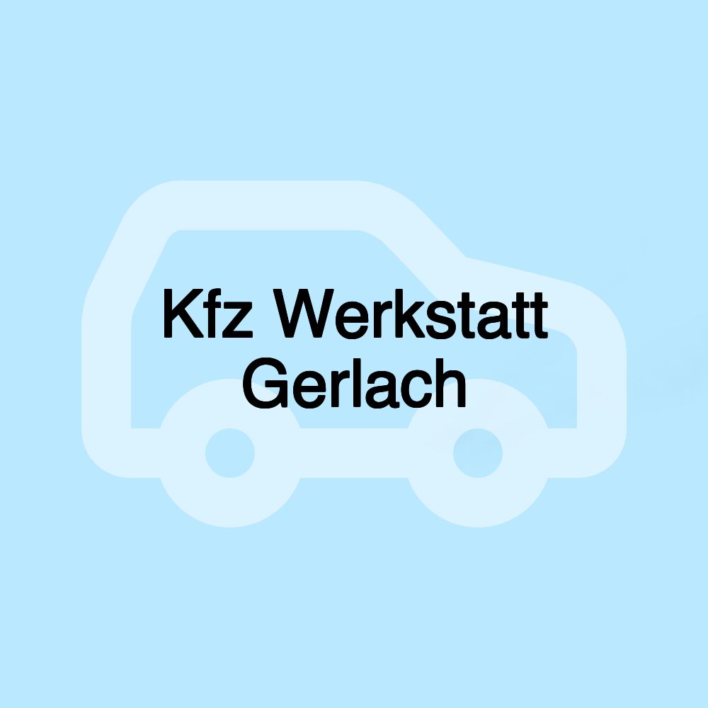 Kfz Werkstatt Gerlach