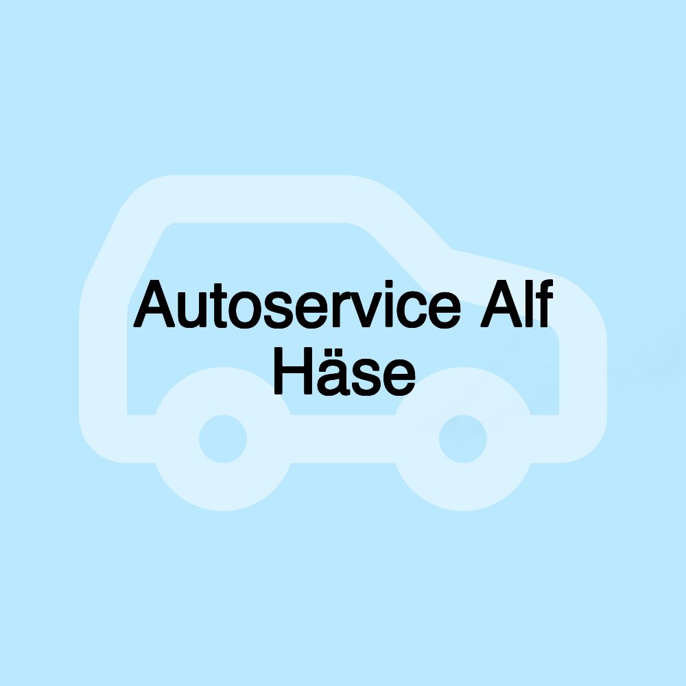 Autoservice Alf Häse