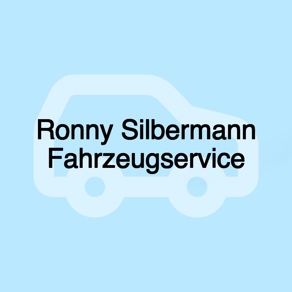 Ronny Silbermann Fahrzeugservice