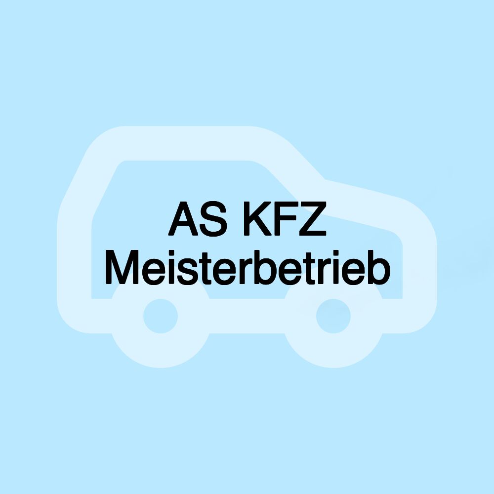AS KFZ Meisterbetrieb
