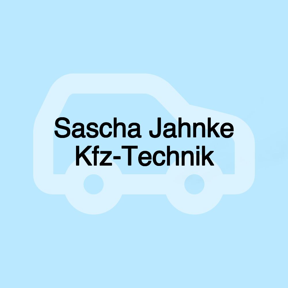 Sascha Jahnke Kfz-Technik