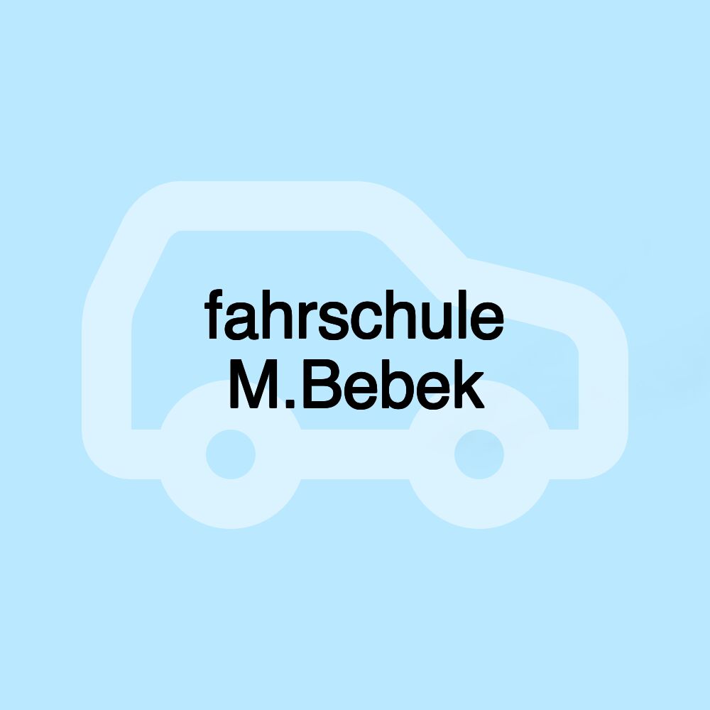 fahrschule M.Bebek