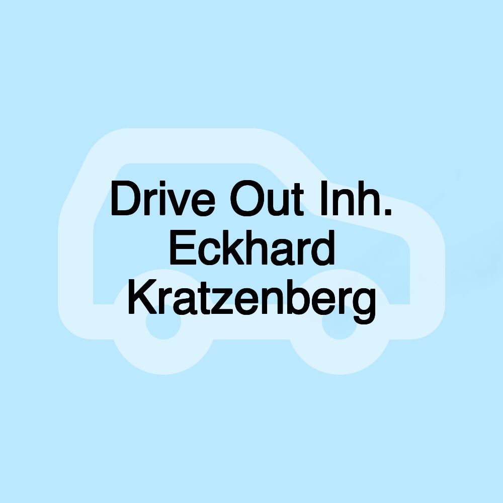 Drive Out Inh. Eckhard Kratzenberg