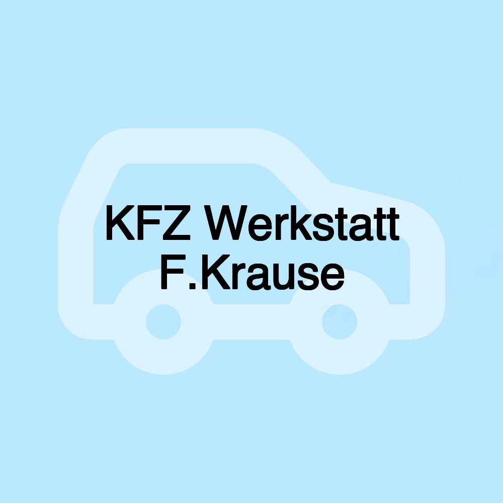 KFZ Werkstatt F.Krause