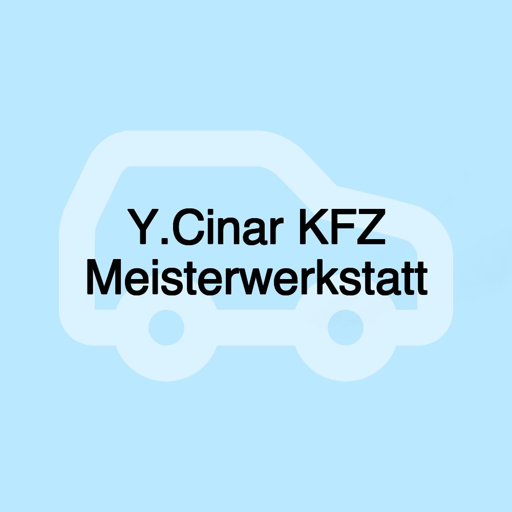 Y.Cinar KFZ Meisterwerkstatt