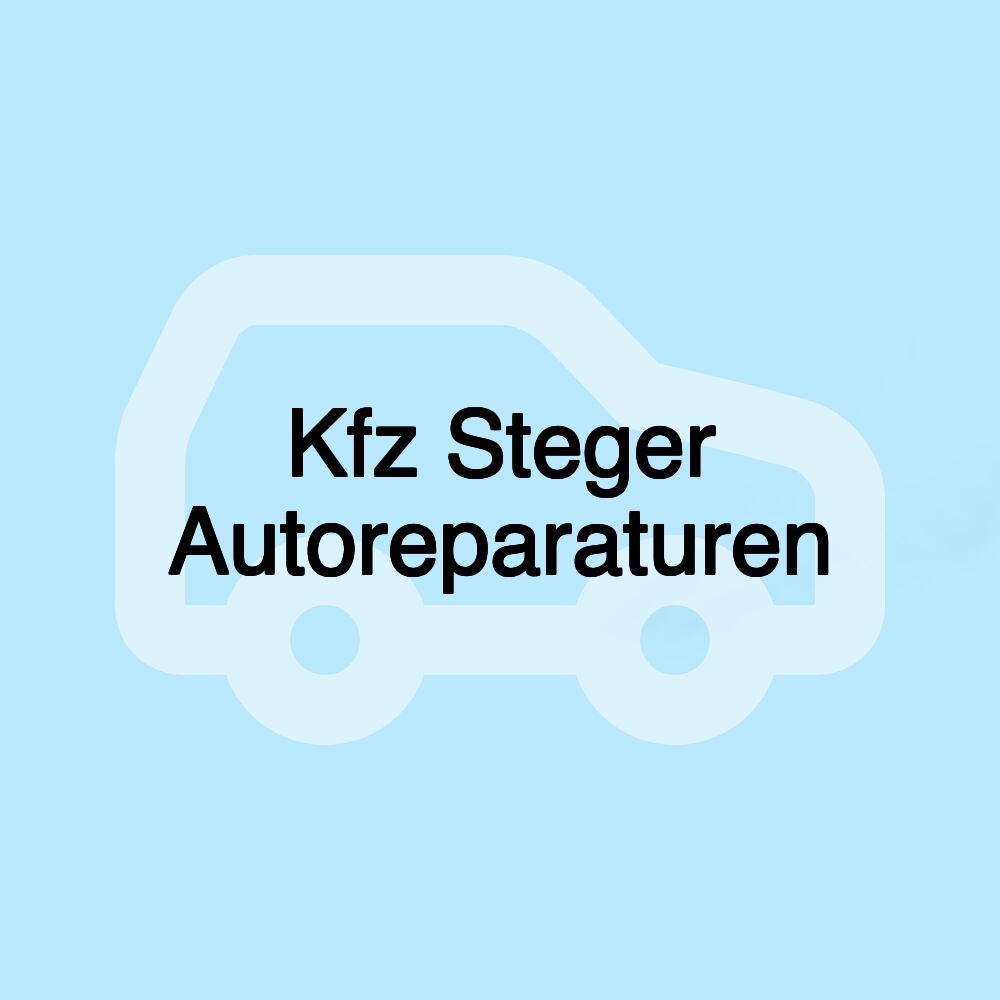 Kfz Steger Autoreparaturen