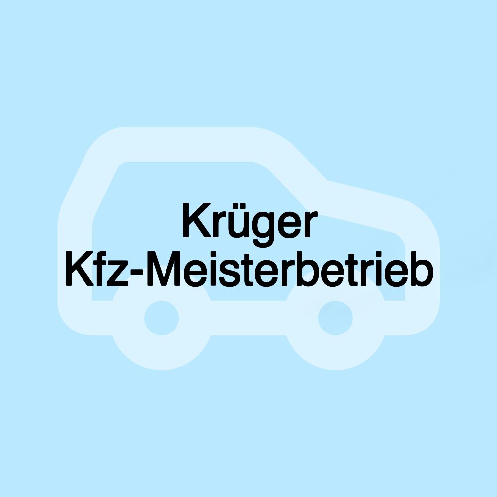 Krüger Kfz-Meisterbetrieb