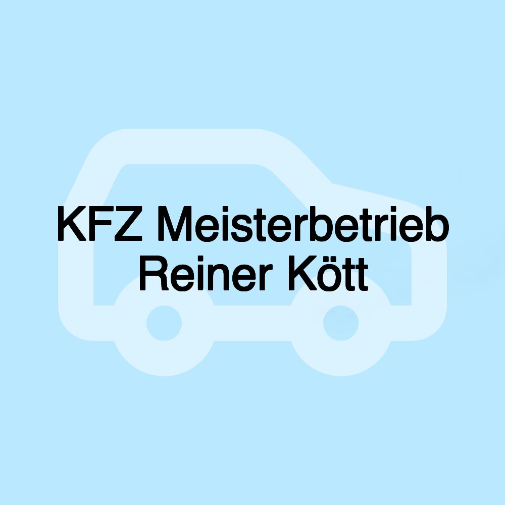 KFZ Meisterbetrieb Reiner Kött