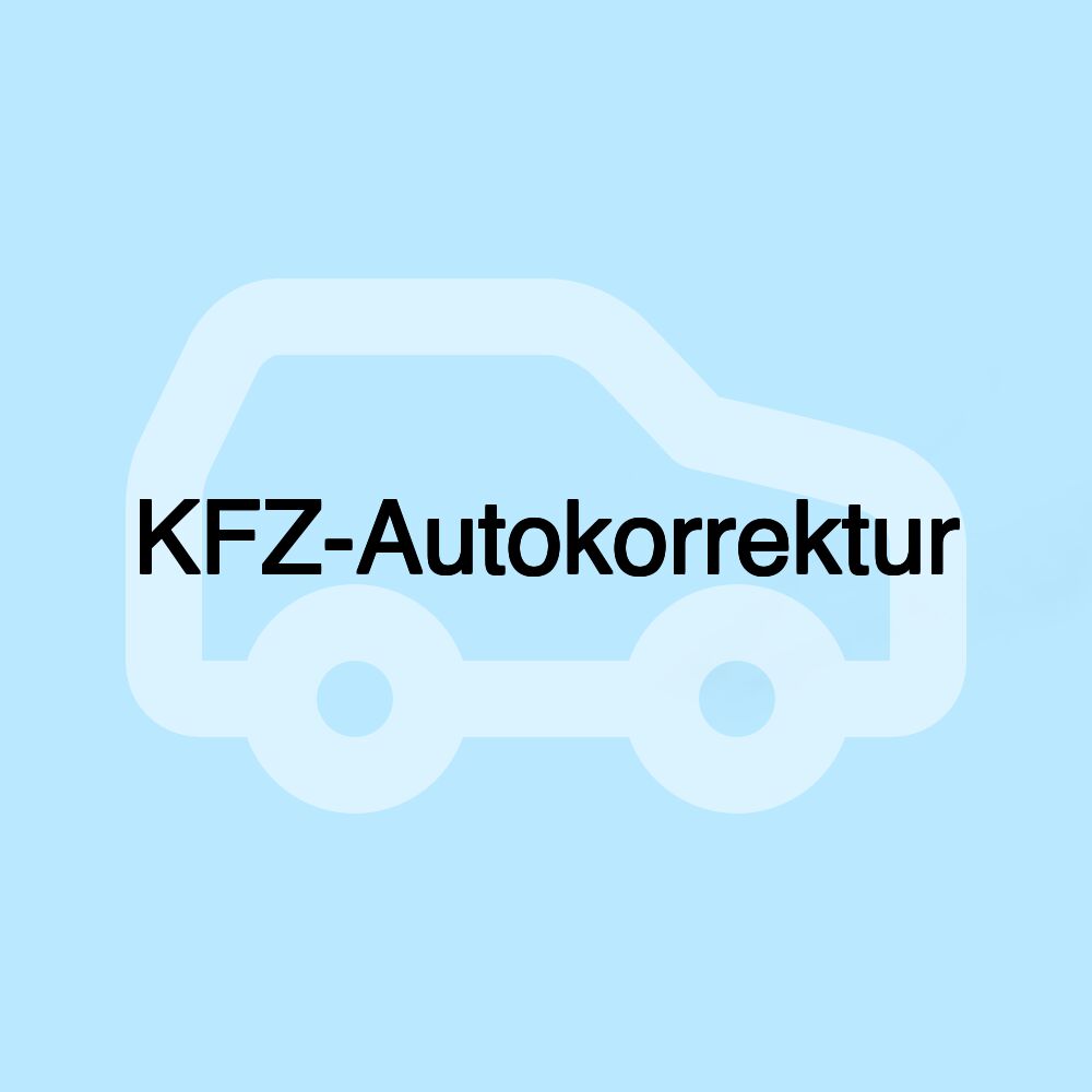KFZ-Autokorrektur