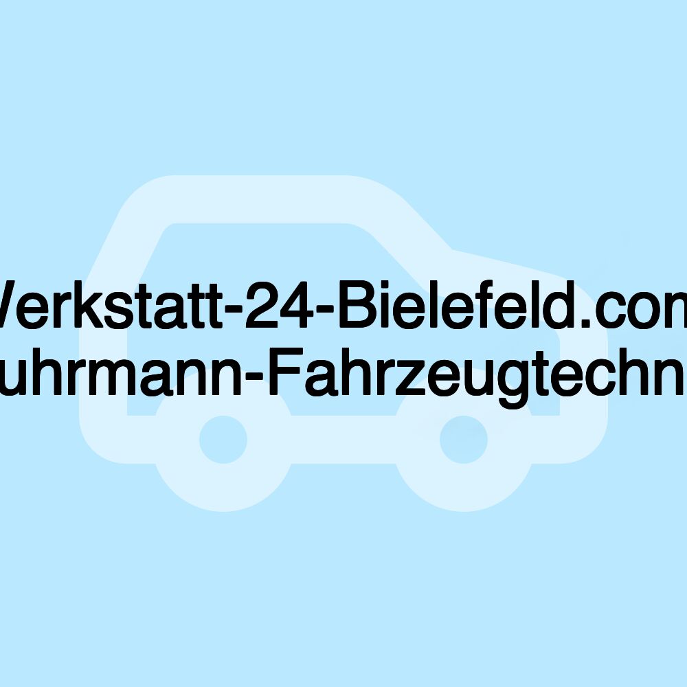 Werkstatt-24-Bielefeld.com, Fuhrmann-Fahrzeugtechnik Werkstatt-24-Bielefeld.com, Fuhrmann-Fahrzeugtechnik