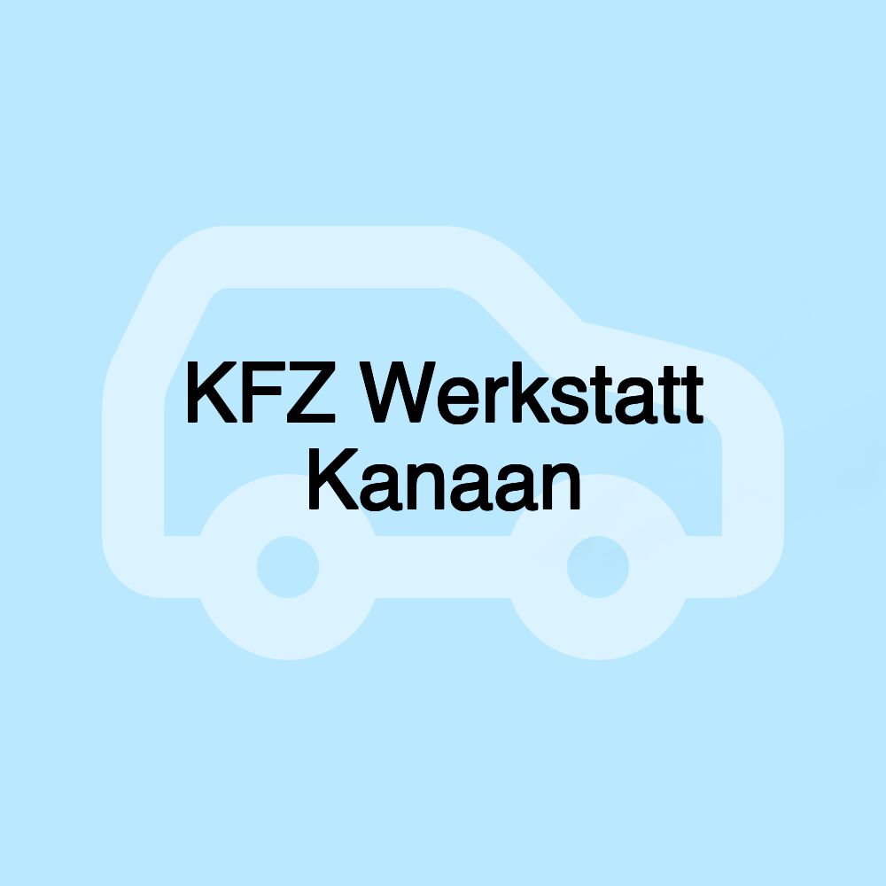 KFZ Werkstatt Kanaan