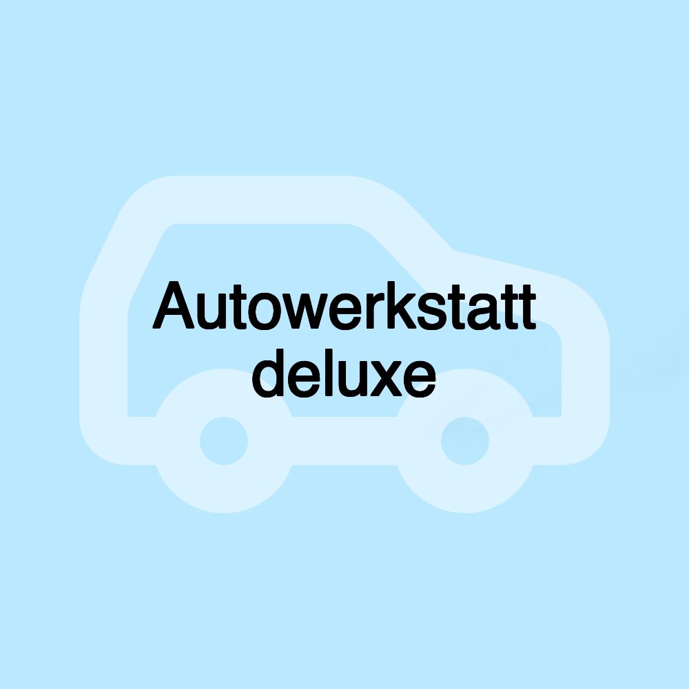 Autowerkstatt deluxe
