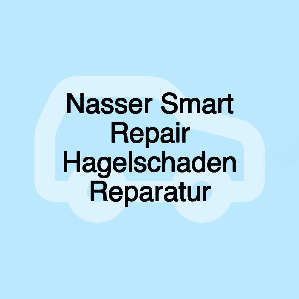 Nasser Smart Repair Hagelschaden Reparatur Nasser Smart Repair Hagelschaden Reparatur