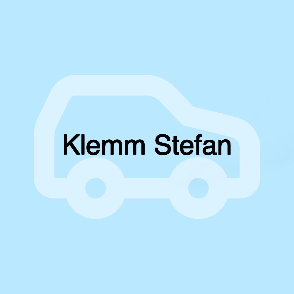 Klemm Stefan