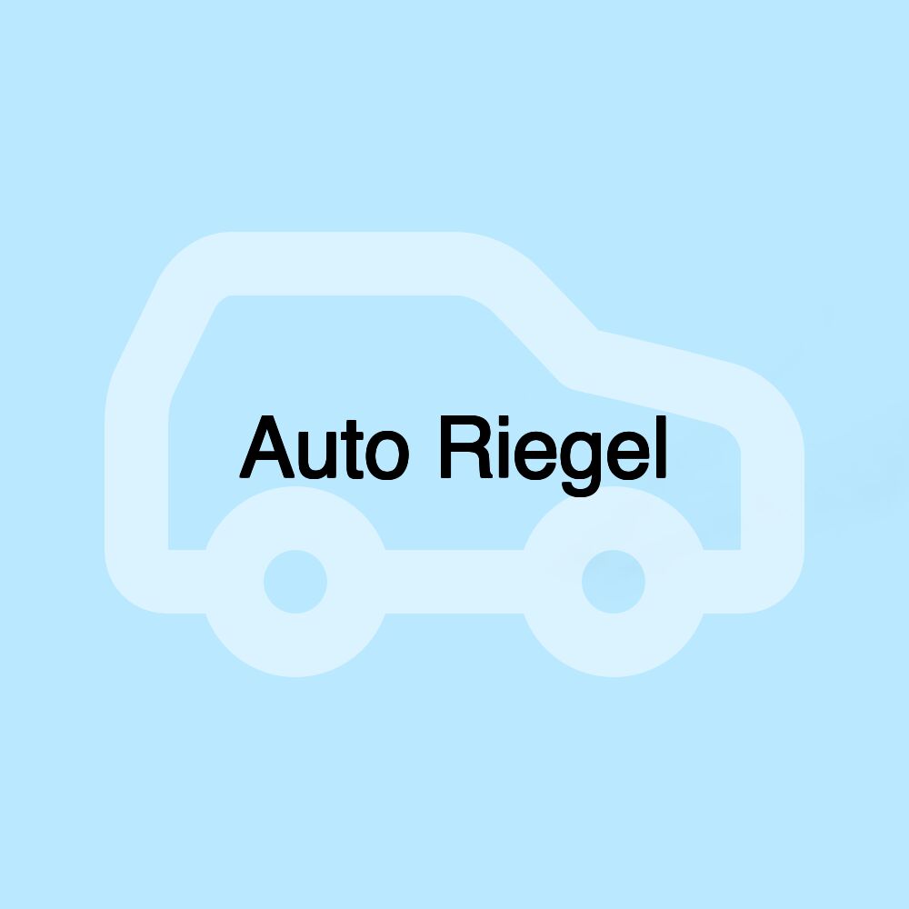 Auto Riegel