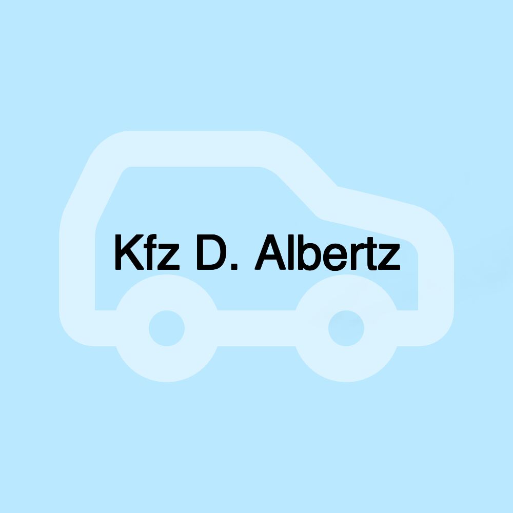 Kfz D. Albertz Kfz D. Albertz