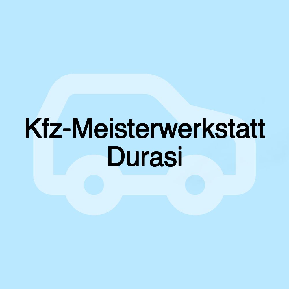 Kfz-Meisterwerkstatt Durasi