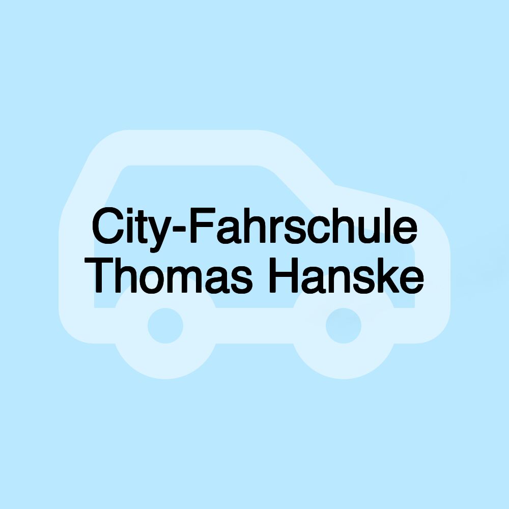 City-Fahrschule Thomas Hanske