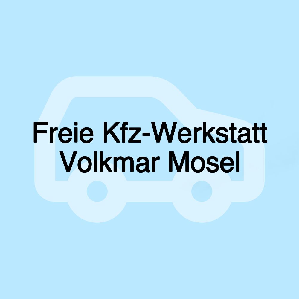 Freie Kfz-Werkstatt Volkmar Mosel