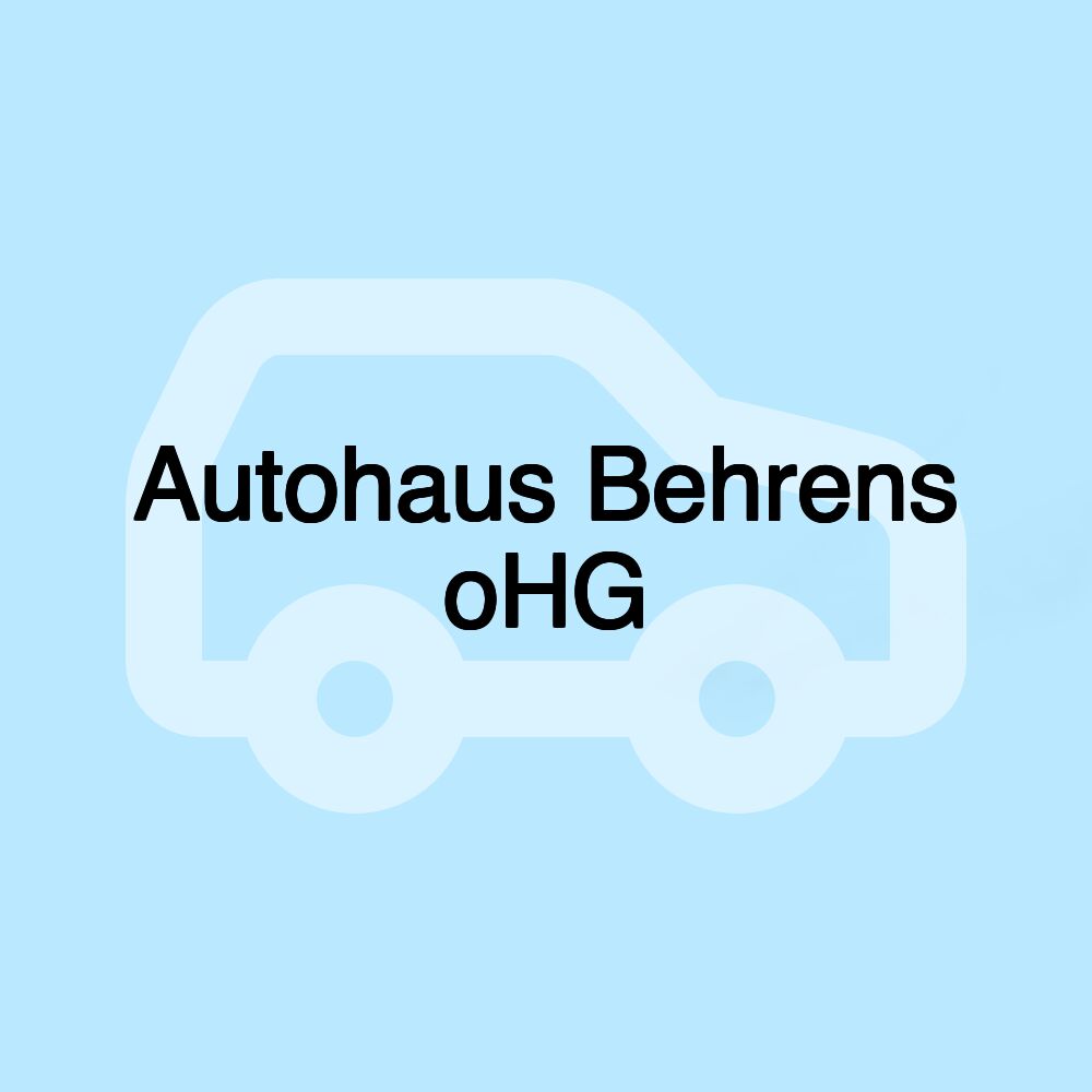 Autohaus Behrens oHG
